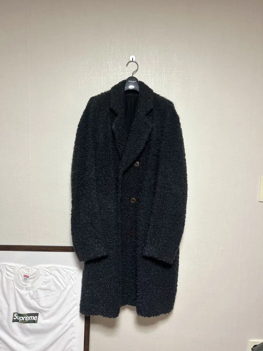 UNDERCOVER MOHAIR DOUBLE COAT